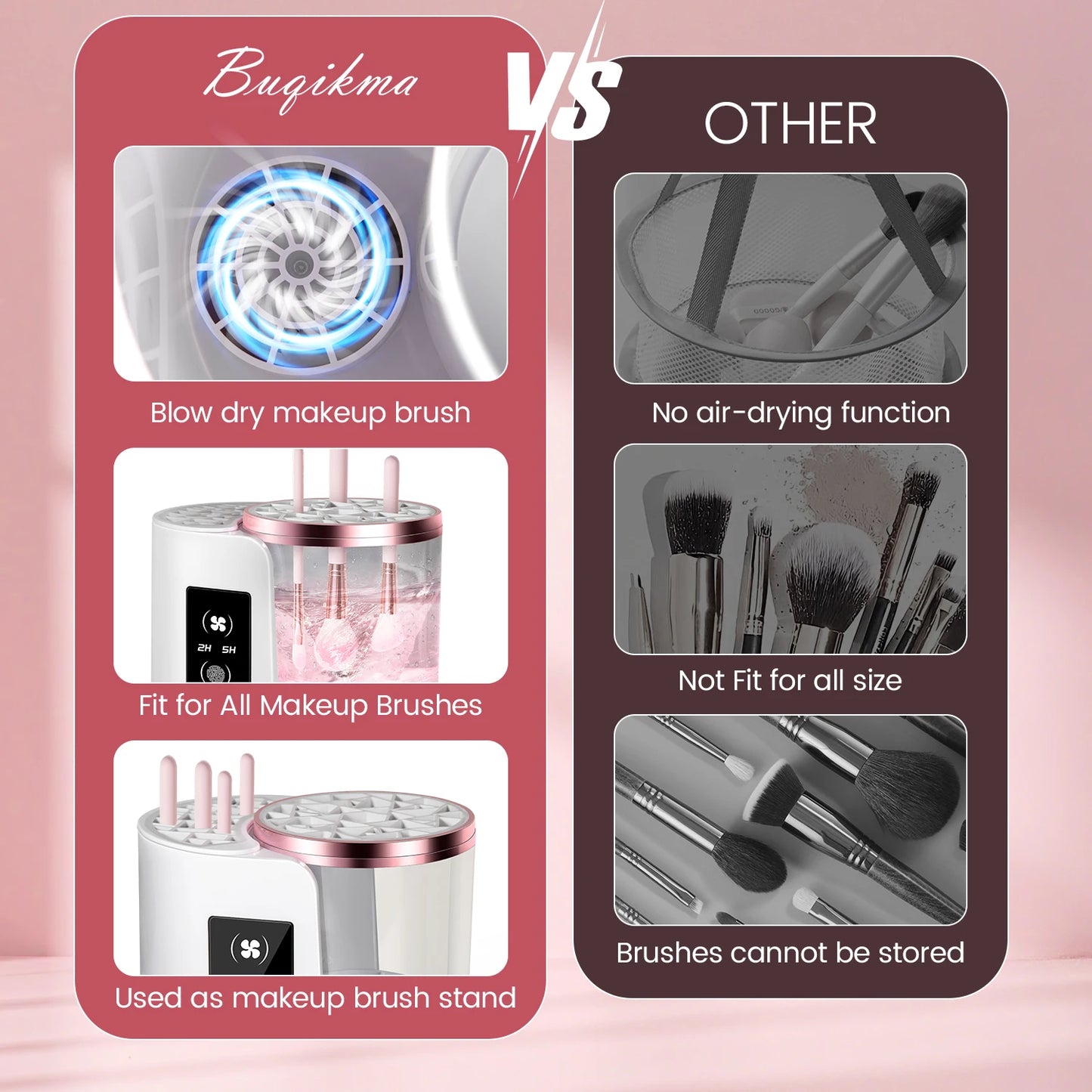 3-in-1 Makeup Brush Cleaner