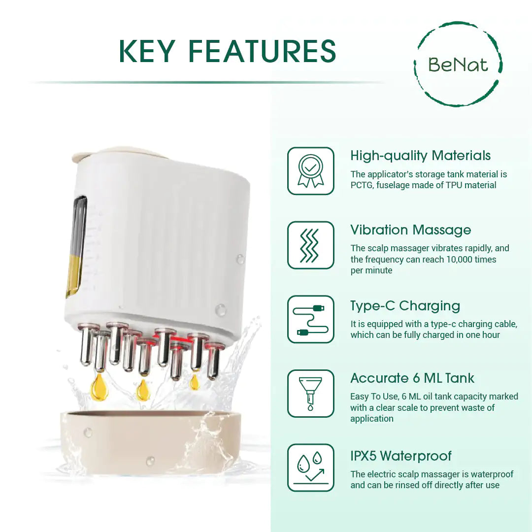 Scalp Revitalizer and Oil Dispenser